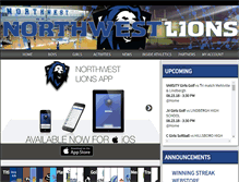 Tablet Screenshot of nwlions.com